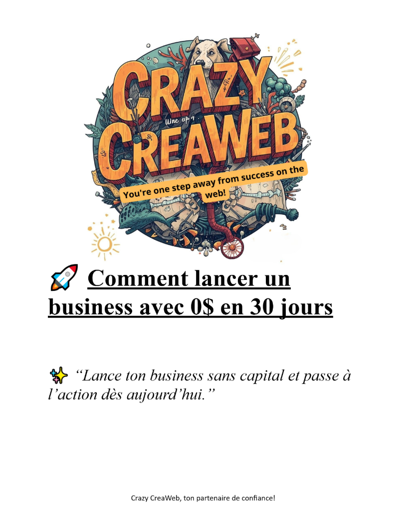 eBook: How to launch your business in 30 days with $0