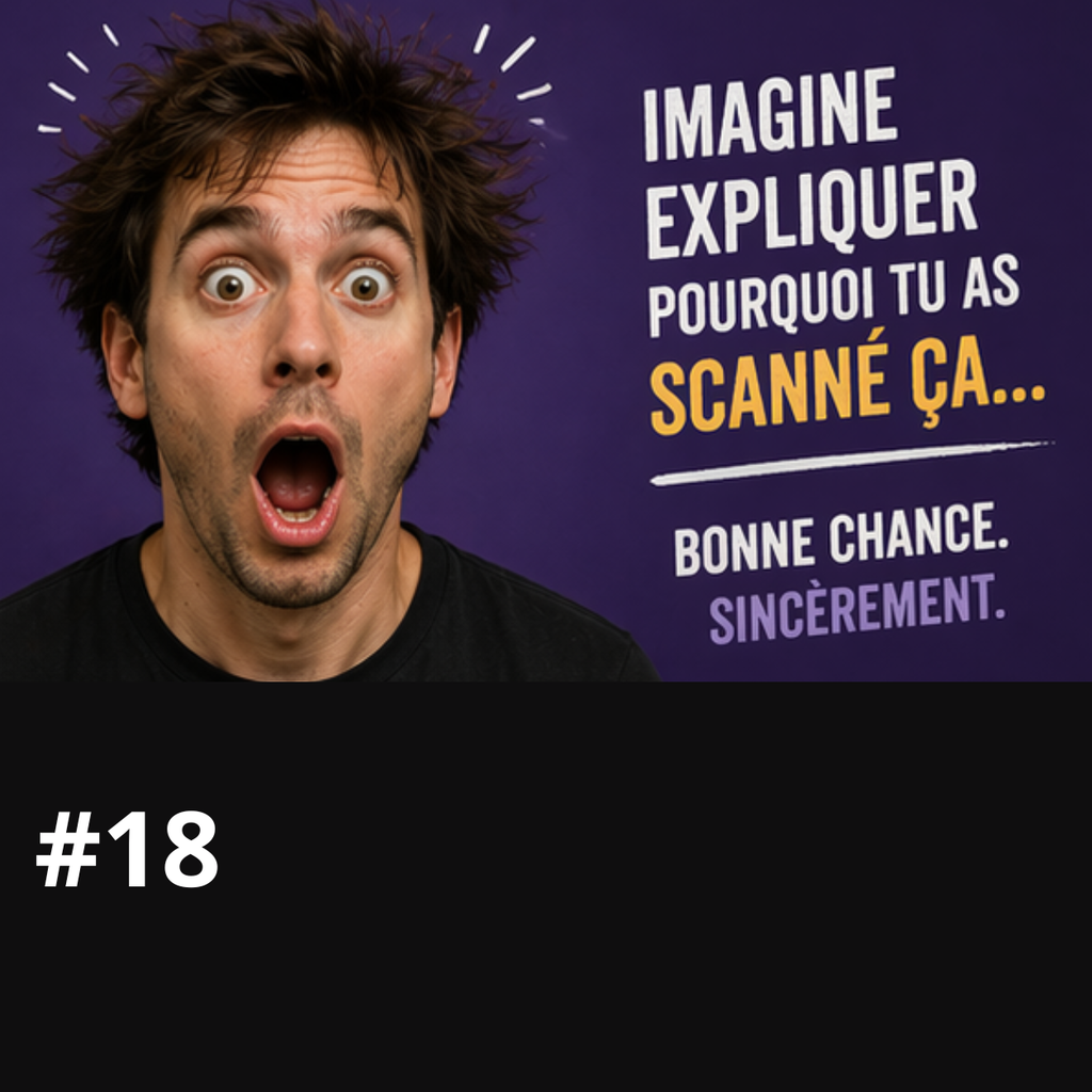 Chandail Funny  QR