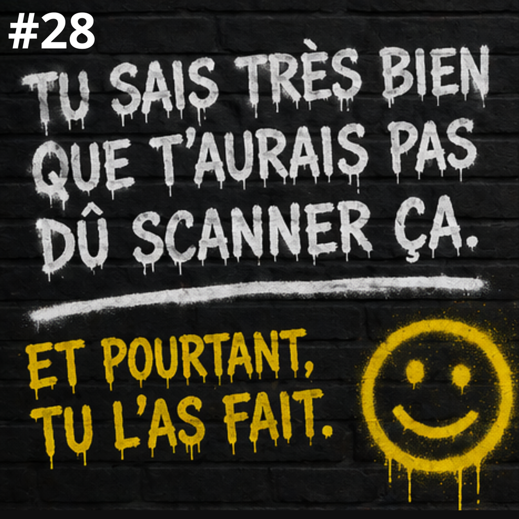 Chandail Funny  QR